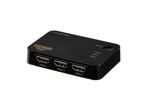 (未使用･未開封品)グリーンハウス Deep Color/3D映像 フルHD映像対応 HDMI切換器 3台用 リモコン付 Input3+Output1ポート GH-HSW301 Amazon | グリーンハウス Deep Color/3D映像 4K2K(2160p)映像